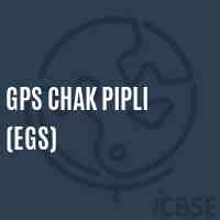 Gps Chak Pipli (Egs) Primary School Logo
