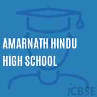 Amarnath Hindu High School Logo