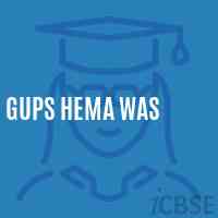 Gups Hema Was Middle School Logo