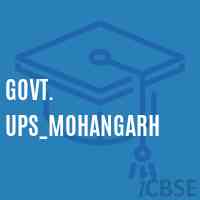Govt. Ups_Mohangarh Middle School Logo