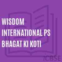 Wisdom International Ps Bhagat Ki Koti Primary School Logo