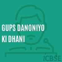 Gups Danoniyo Ki Dhani Middle School Logo