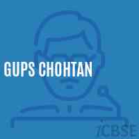 Gups Chohtan Middle School Logo
