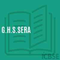 G.H.S.Sera Secondary School Logo