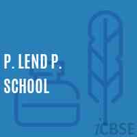 P. Lend P. School Logo