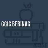 Ggic Berinag High School Logo
