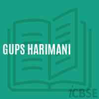 Gups Harimani Middle School Logo