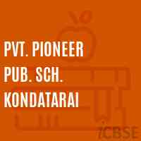 Pvt. Pioneer Pub. Sch. Kondatarai Primary School Logo