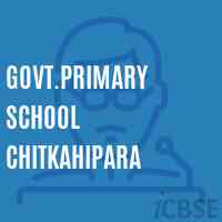 Govt.Primary School Chitkahipara Logo