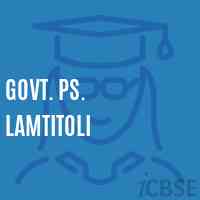 Govt. Ps. Lamtitoli Primary School Logo