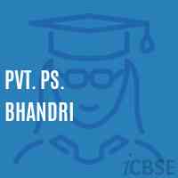Pvt. Ps. Bhandri Primary School Logo