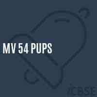 Mv 54 Pups Middle School Logo