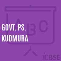 Govt. Ps. Kudmura Primary School Logo