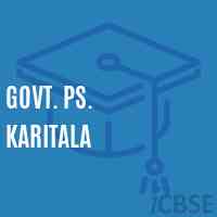 Govt. Ps. Karitala Primary School Logo