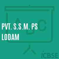 Pvt. S.S.M. Ps Lodam Middle School Logo