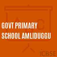 Govt Primary School Amliduggu Logo