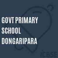 Govt Primary School Dongaripara Logo