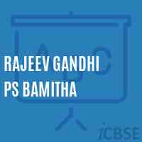 Rajeev Gandhi Ps Bamitha Middle School Logo
