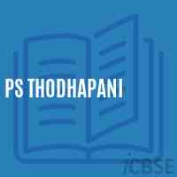Ps Thodhapani Primary School Logo