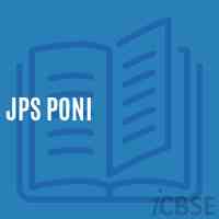Jps Poni Primary School Logo