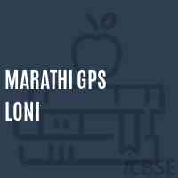 Marathi Gps Loni Primary School Logo