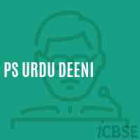 Ps Urdu Deeni Primary School Logo