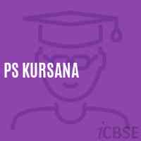 Ps Kursana Primary School Logo