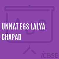 Unnat Egs Lalya Chapad Primary School Logo