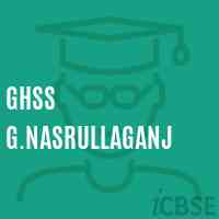 Ghss G.Nasrullaganj Primary School Logo