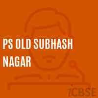 Ps Old Subhash Nagar Primary School Logo