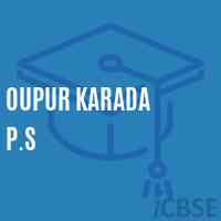 Oupur Karada P.S Primary School Logo