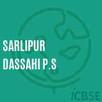 Sarlipur Dassahi P.S Primary School Logo