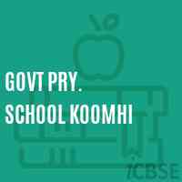 Govt Pry. School Koomhi Logo
