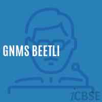 Gnms Beetli Middle School Logo