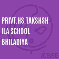 Privt.Hs.Takshshila School Bhiladiya Logo