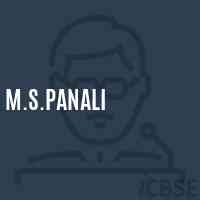 M.S.Panali Middle School Logo