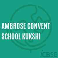Ambrose Convent School Kukshi Logo