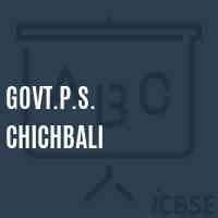 Govt.P.S. Chichbali Primary School Logo
