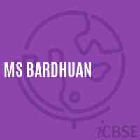 Ms Bardhuan Middle School Logo