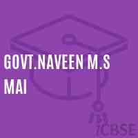 Govt.Naveen M.S Mai Middle School Logo