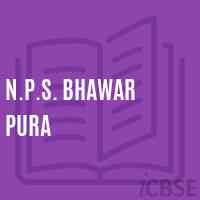 N.P.S. Bhawar Pura Primary School Logo