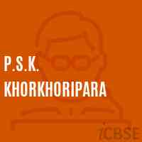 P.S.K. Khorkhoripara Primary School Logo