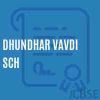 Dhundhar Vavdi Sch Primary School Logo