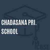 Chadasana Pri. School Logo