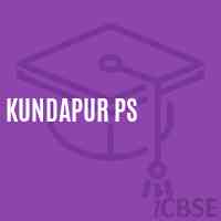Kundapur PS Primary School Logo