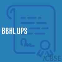 Bbhl Ups Middle School Logo