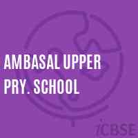 Ambasal Upper Pry. School Logo