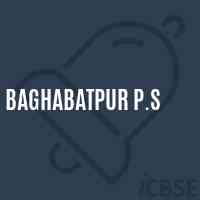 Baghabatpur P.S Primary School Logo