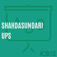 Shahdasundari Ups School Logo