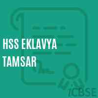 Hss Eklavya Tamsar High School Logo
